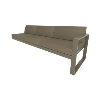 MODUŁ TRZYOSOBOWY PRAWY NOMAD Taupe / Taupe