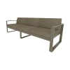 SOFA TRZYOSOBOWA NOMAD Taupe / Taupe