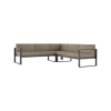 SOFA NAROŻNA MODUŁOWA 4-OSOBOWA NOMAD Grafit / Taupe