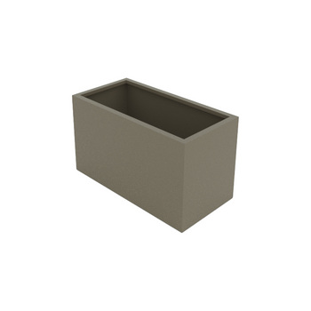 DONICA PROSTOKĄTNA ROOTS  70 cm x 35 cm x 40 cm Taupe