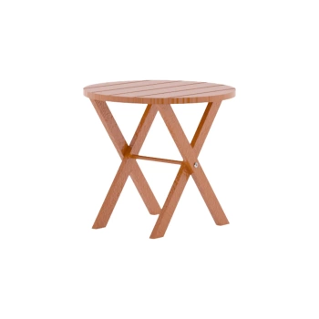 STOLIK OKRĄGŁY BALTA Ceglany