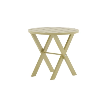 STOLIK OKRĄGŁY BALTA Oliwka