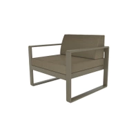 FOTEL OGRODOWY NOMAD Taupe / Taupe