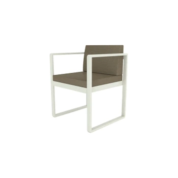 KRZESŁO KOMFORT NOMAD Złamana Biel / Taupe