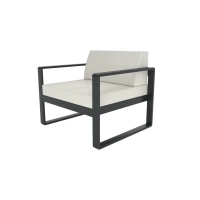 FOTEL OGRODOWY NOMAD Grafit / Macadamia